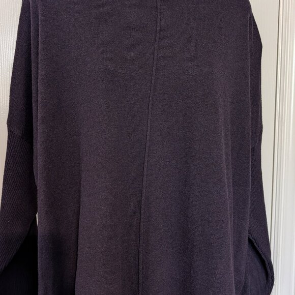 NWT Style & Co Tunic Sweater Size 2X in Dark Grape - Picture 2 of 11